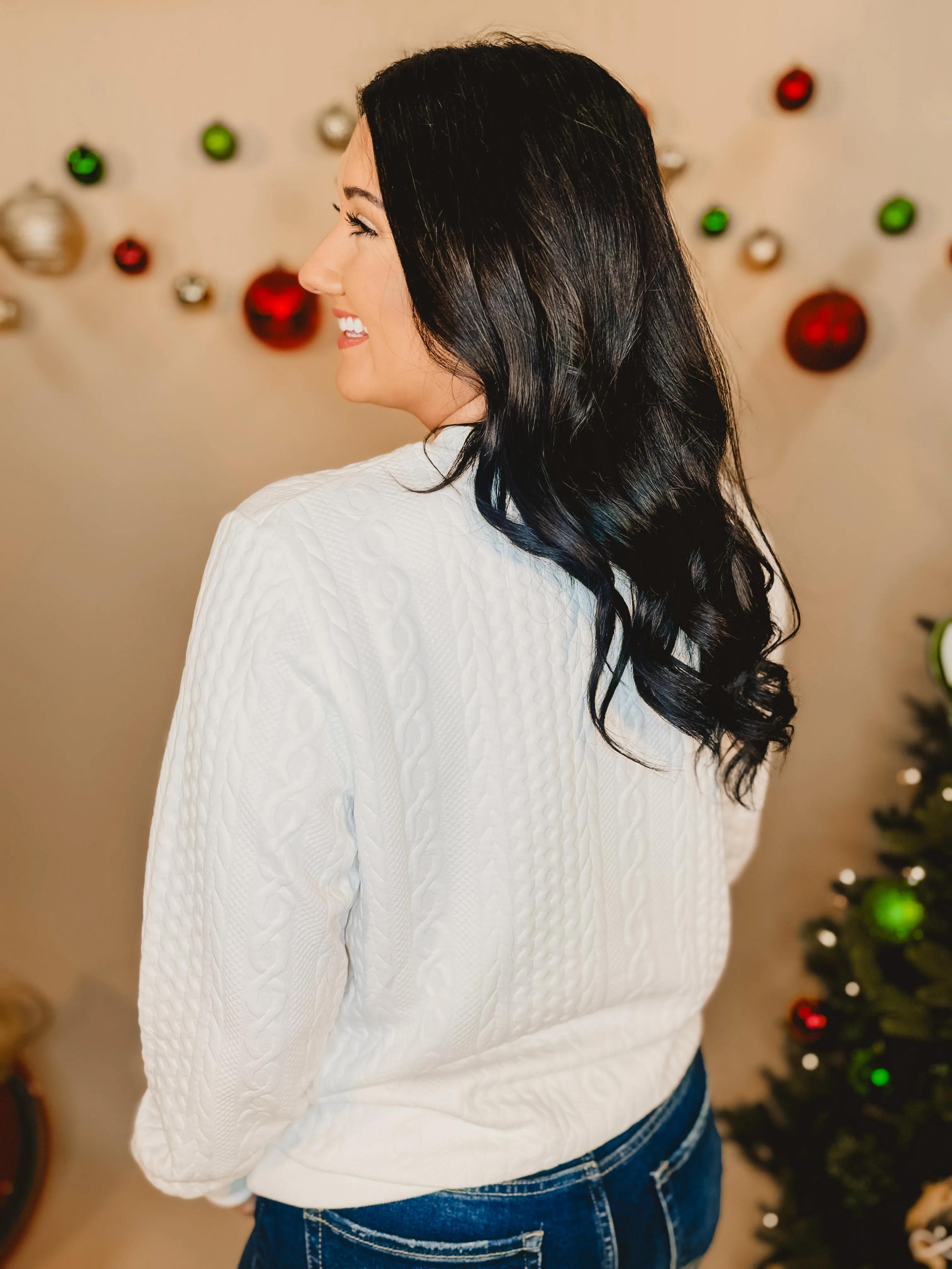 Simply Southern Falala Braided Crewneck