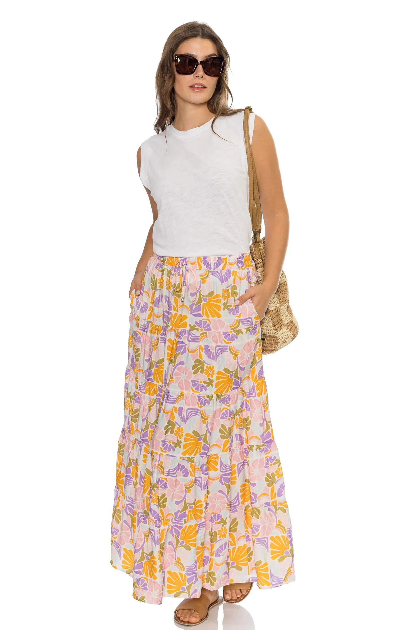 Soleil Midi Skirt