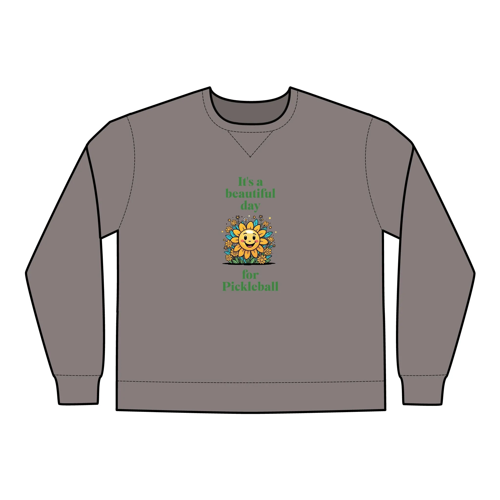 Sunflower Pickleball Sweatshirt