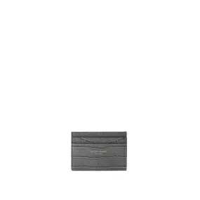 TB Cardholder Croco - Grey