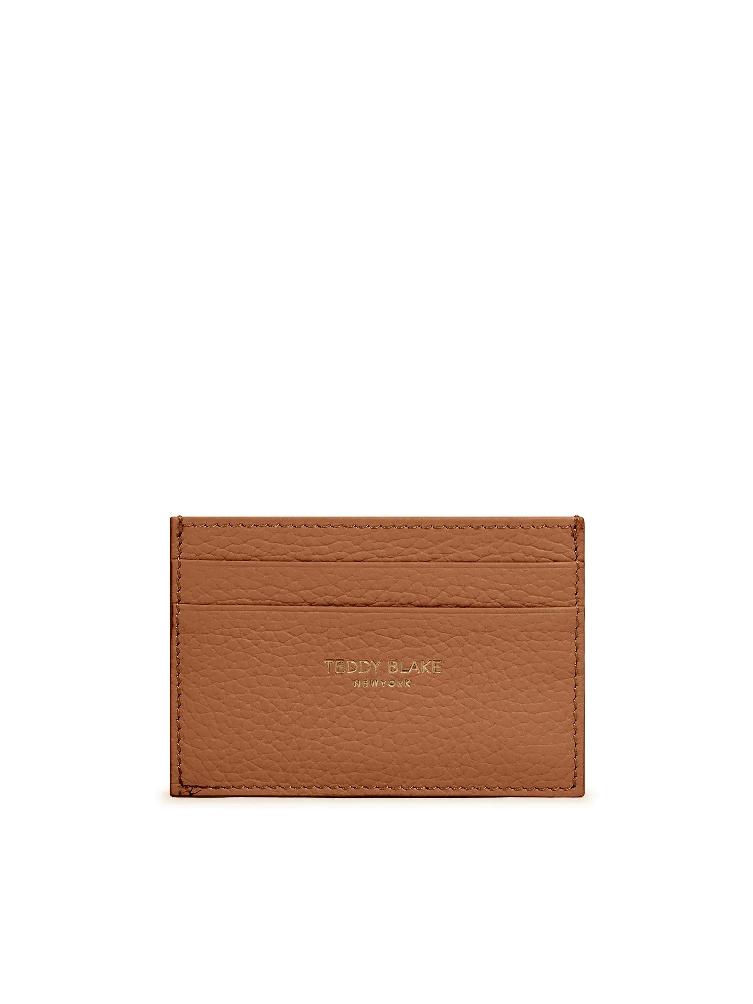 TB Cardholder Stampato - Camel Brown