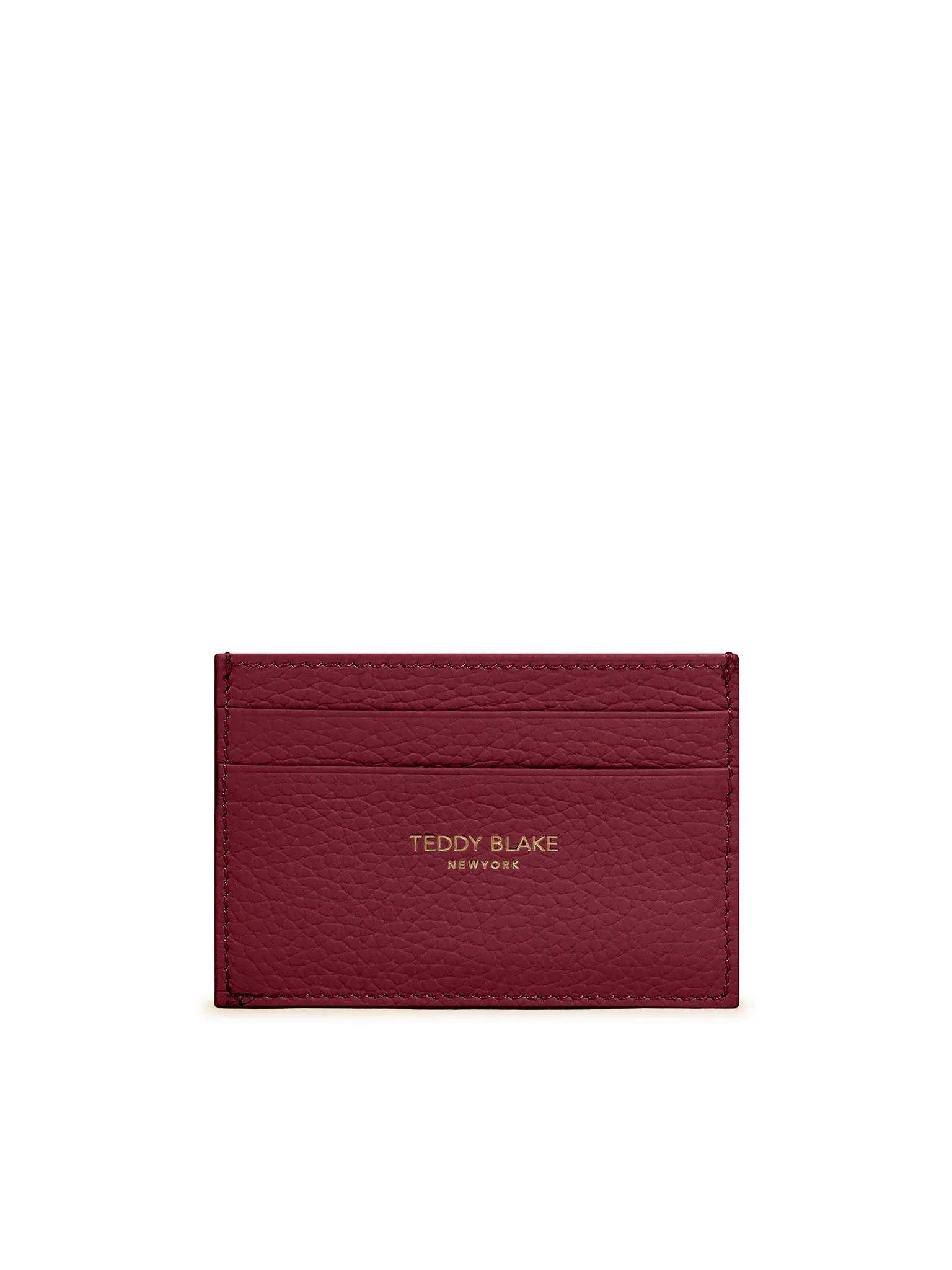 TB Cardholder Stampato - Dark Red