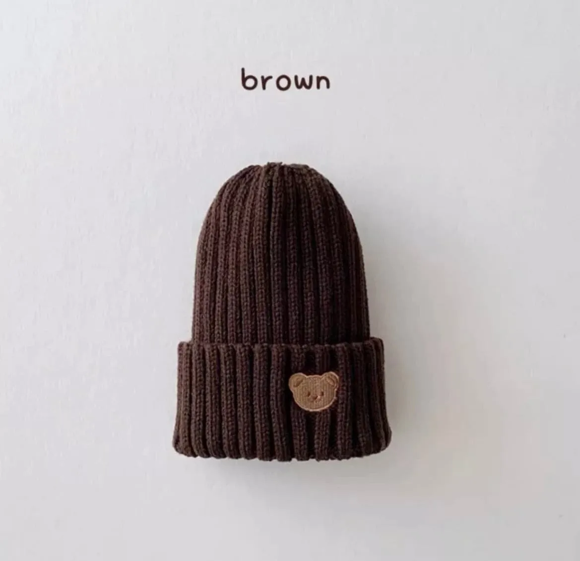 Teddy Bear Baby Beanie