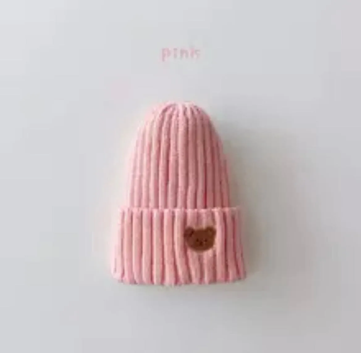 Teddy Bear Baby Beanie