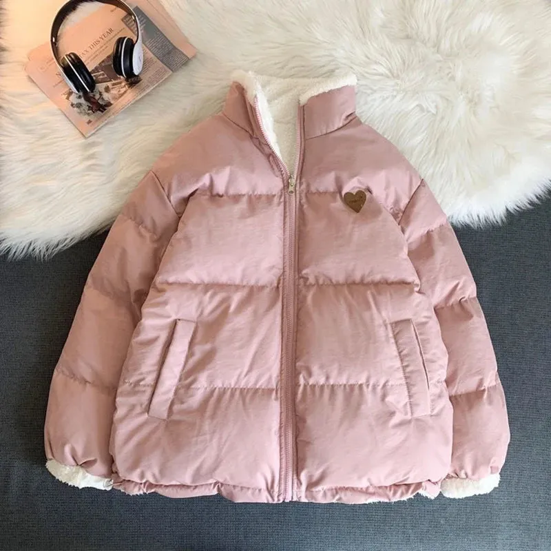 Teddy Bear Love Double Sided Coat