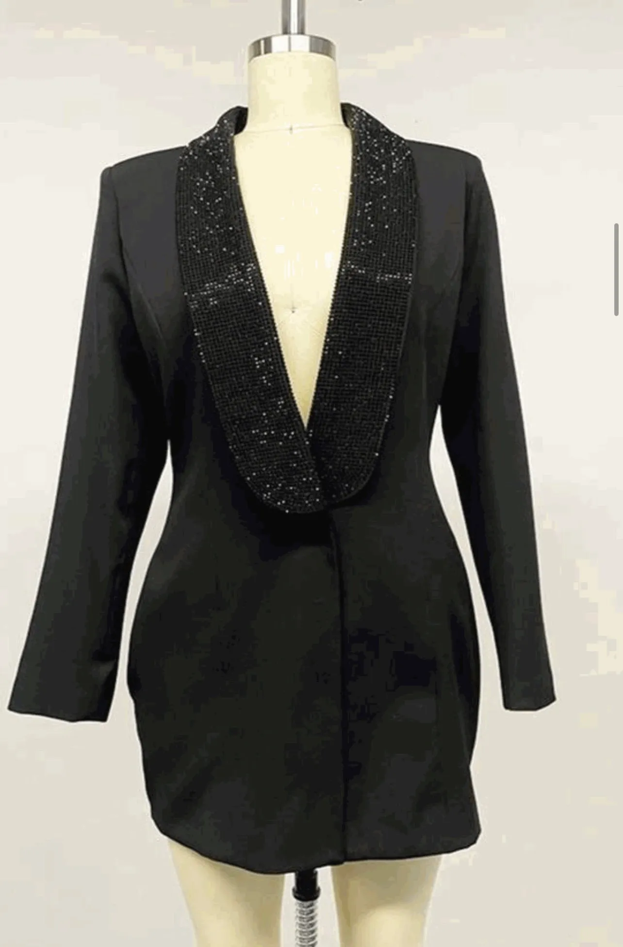 Tina Blazer Tuxedo Dress