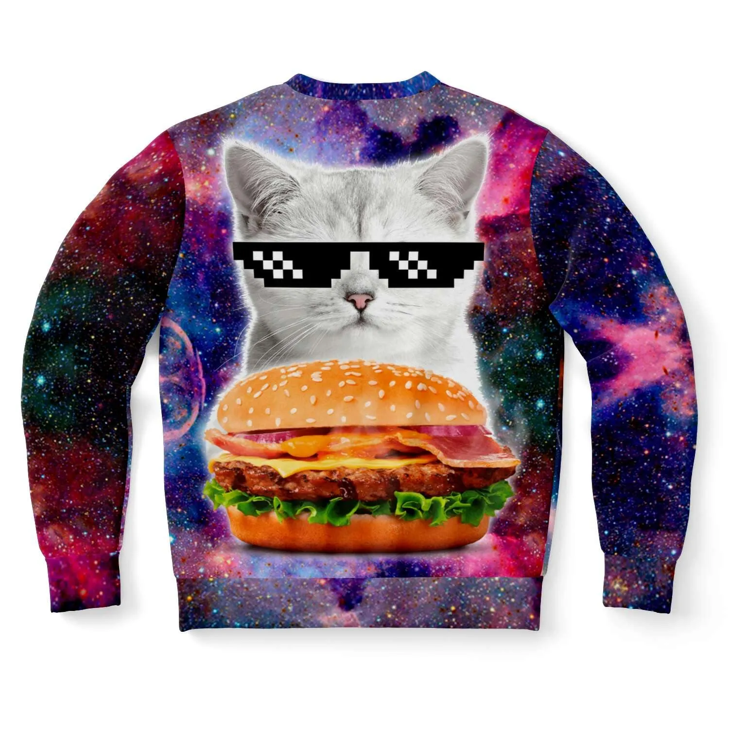 Trippy Space Kitty Sweater