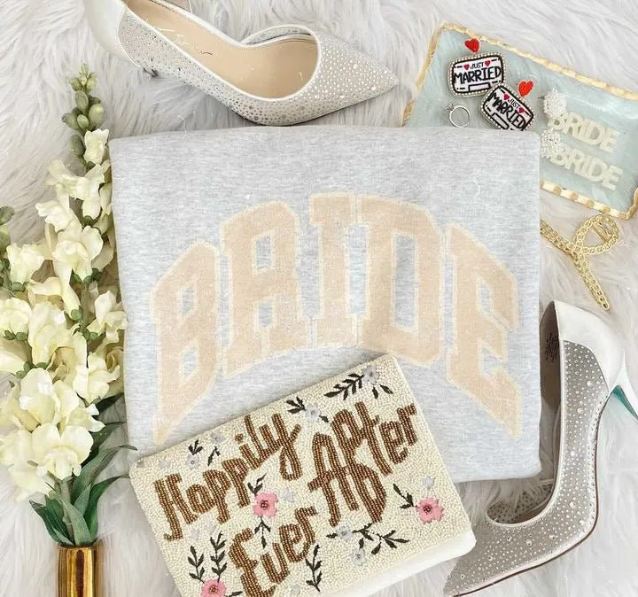 'Varsity Bride' Crewneck Sweatshirt