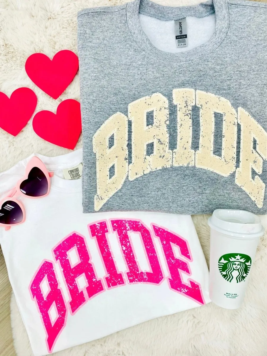 'Varsity Bride' Crewneck Sweatshirt