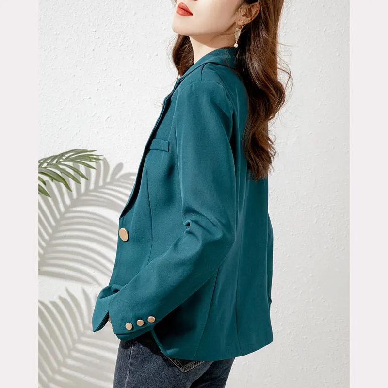 Versatile Chic Peacock Blazer