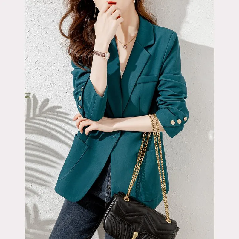 Versatile Chic Peacock Blazer