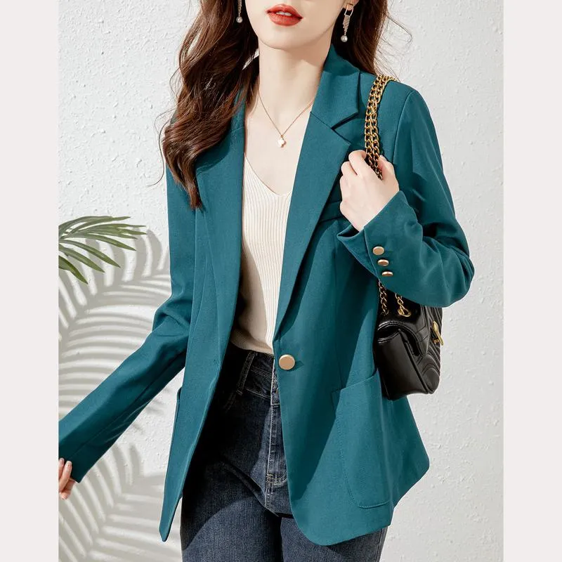 Versatile Chic Peacock Blazer