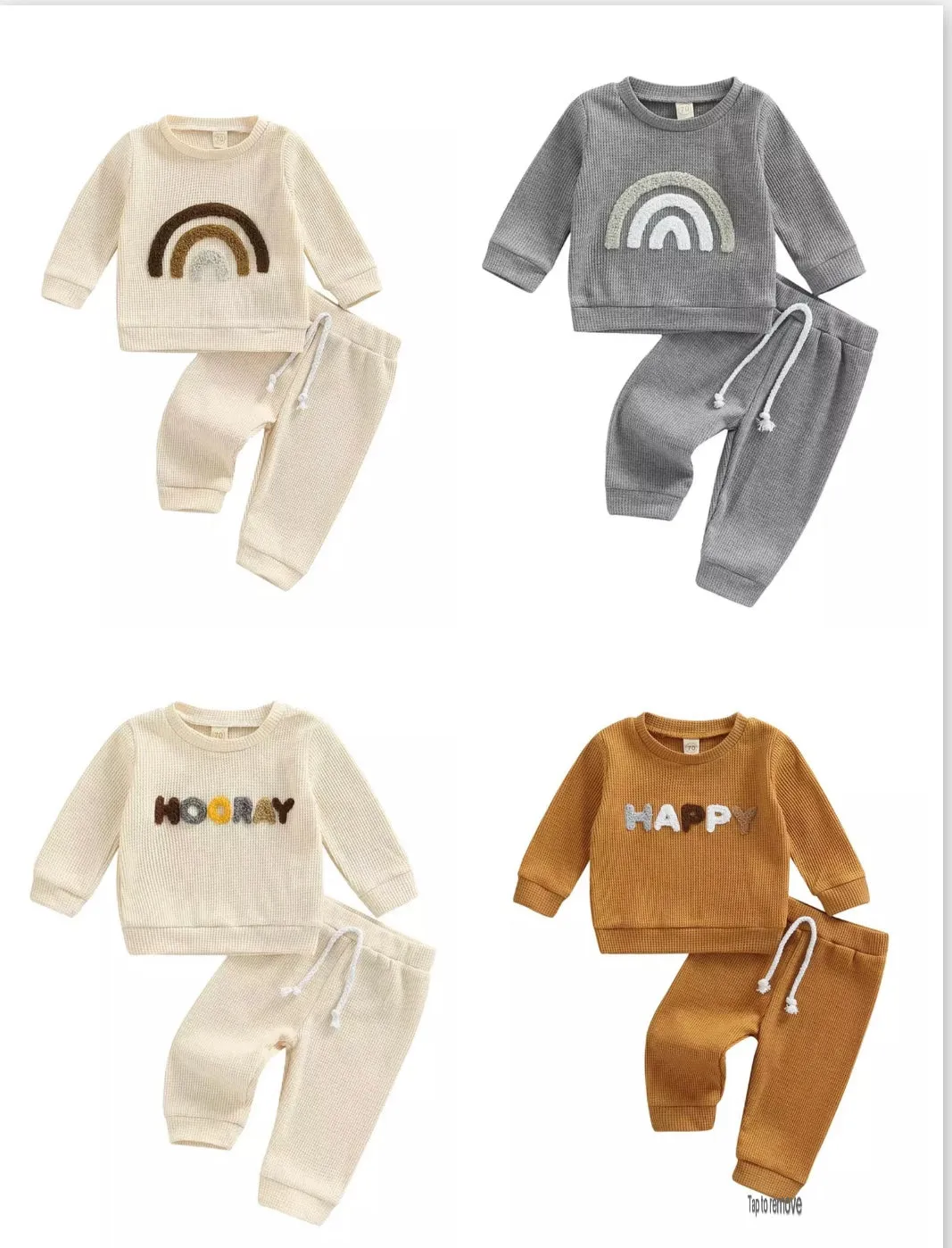 Waffle Boho Tracksuit