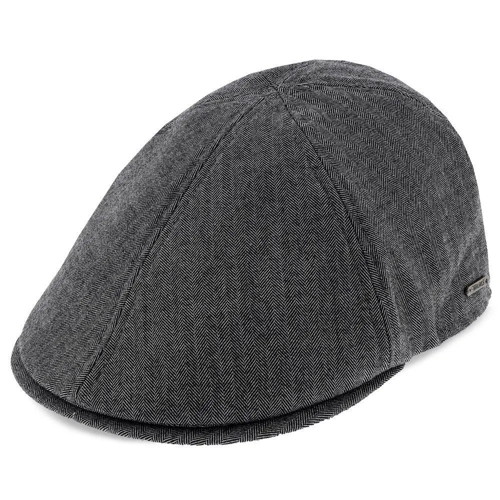 Walrus Hats Luxe Checkmate Duckbill Flat Cap