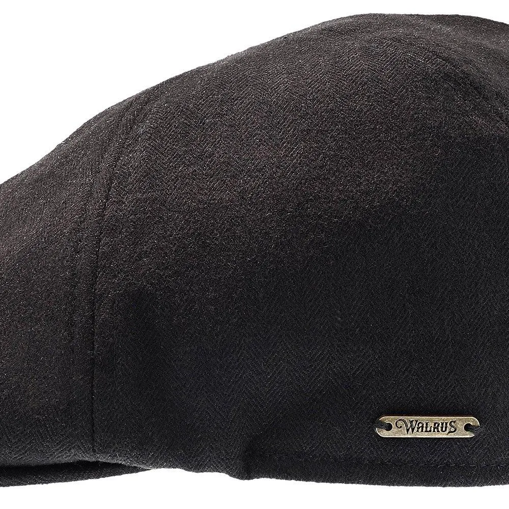 Walrus Hats Luxe Checkmate Duckbill Polyester Flat Cap