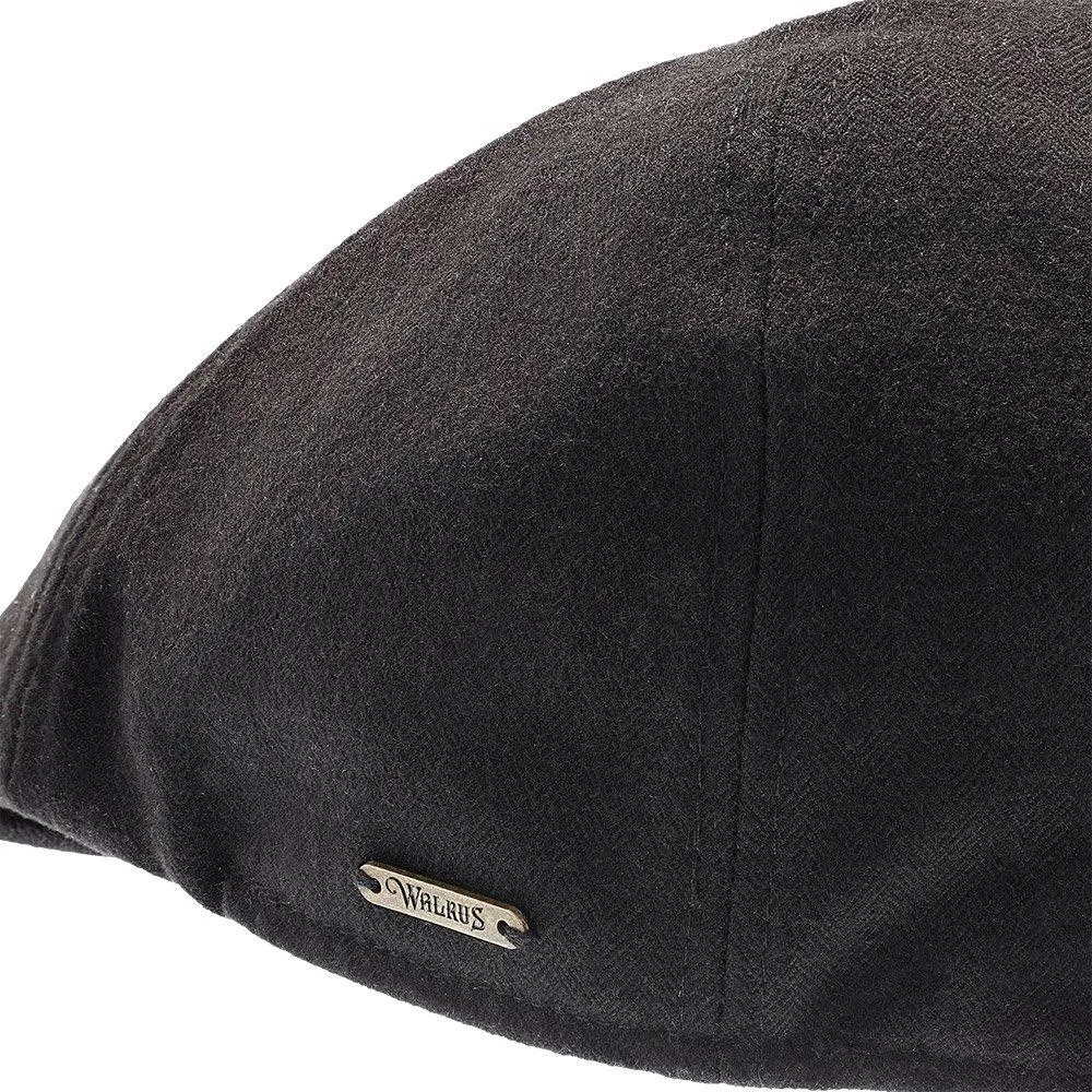 Walrus Hats Luxe Checkmate Duckbill Polyester Flat Cap