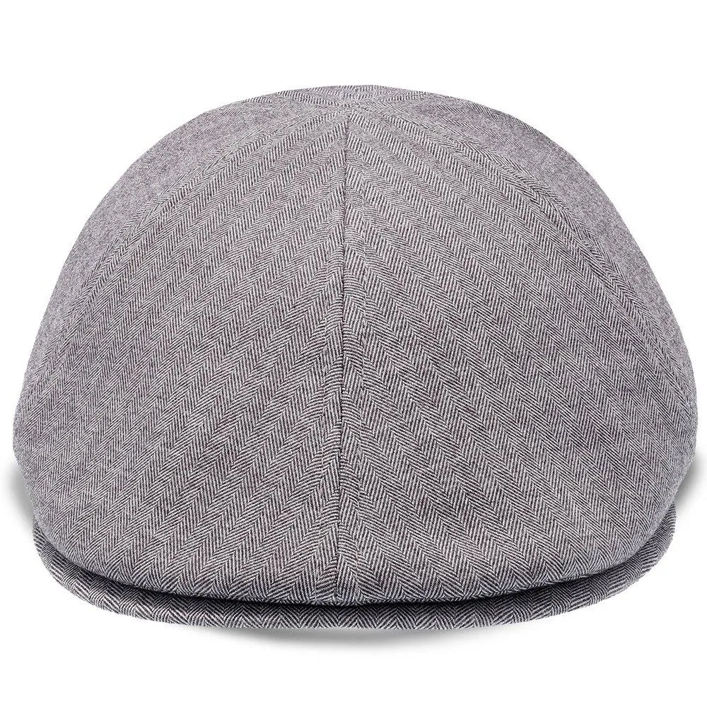 Walrus Hats Luxe Checkmate Duckbill Polyester Flat Cap