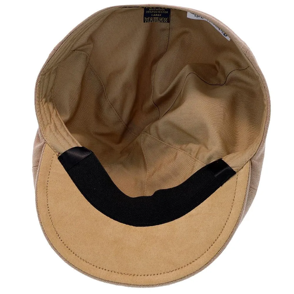 Walrus Hats Luxe Checkmate Duckbill Polyester Flat Cap