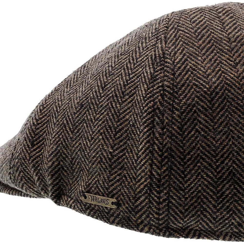 Walrus Hats Luxe End Game Duckbill Wool Flat Cap