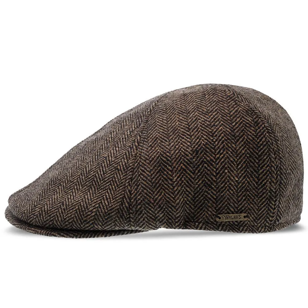 Walrus Hats Luxe End Game Duckbill Wool Flat Cap