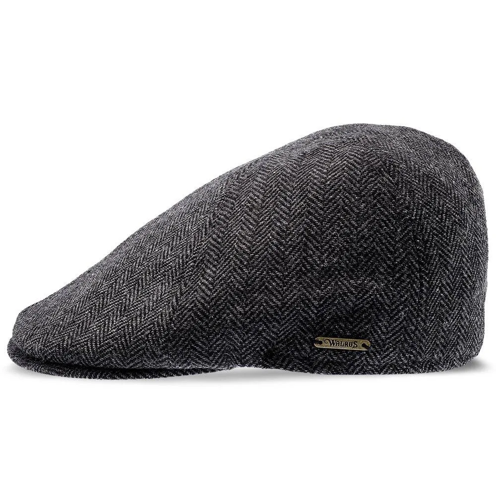 Walrus Hats Luxe End Game Duckbill Wool Flat Cap