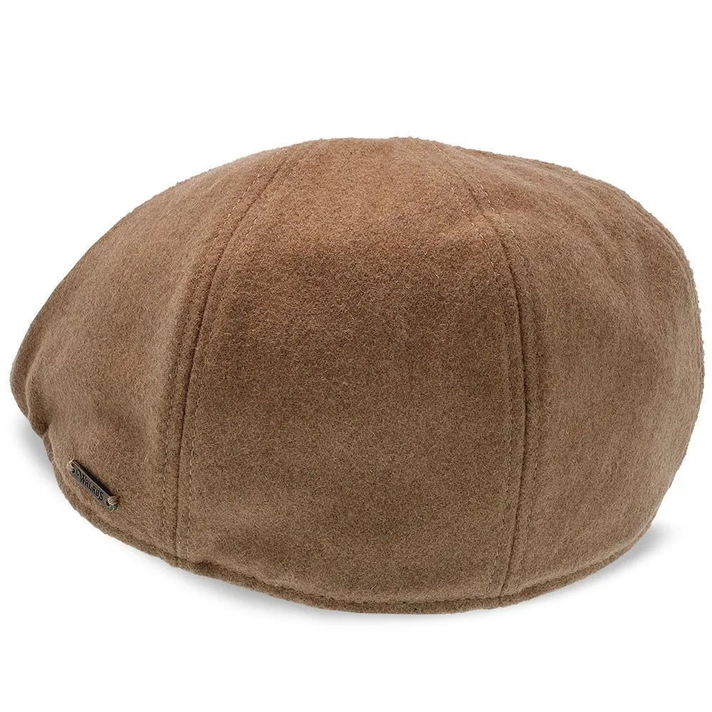 Walrus Hats Luxe Grand Master Wool Duckbill Flat Cap