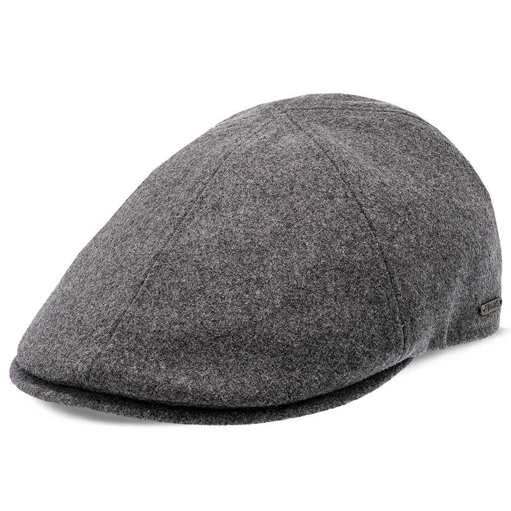 Walrus Hats Luxe Grand Master Wool Duckbill Flat Cap