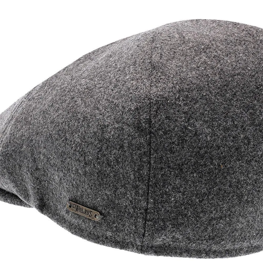 Walrus Hats Luxe Grand Master Wool Duckbill Flat Cap