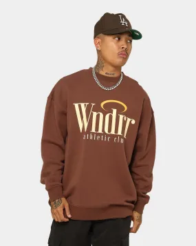 WNDRR Halo Crewneck Brown