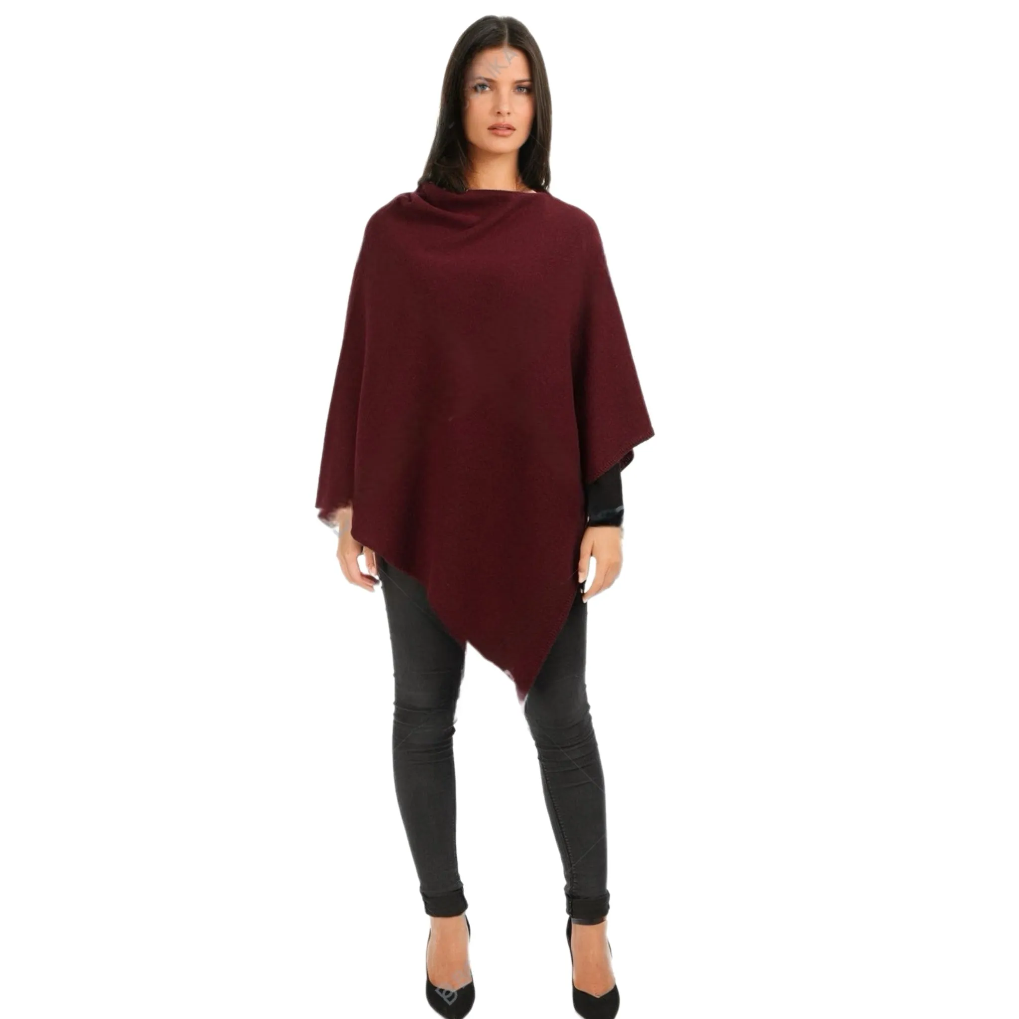 Women’s Pure Cashmere Julian Poncho