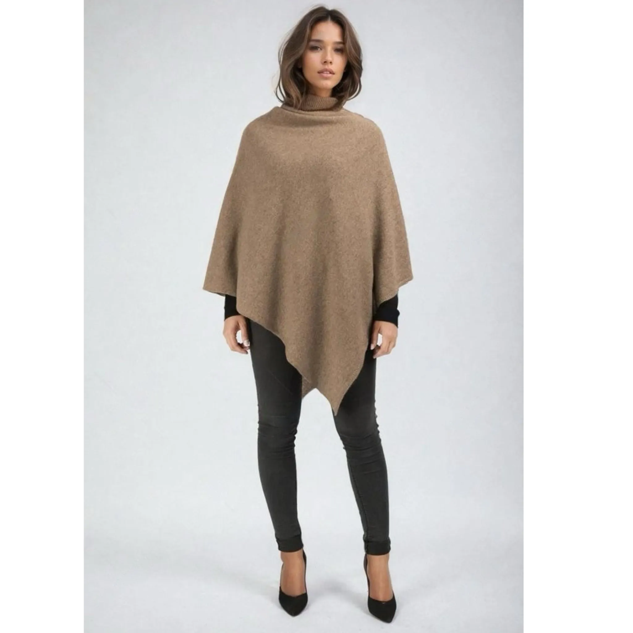 Women’s Pure Cashmere Julian Poncho