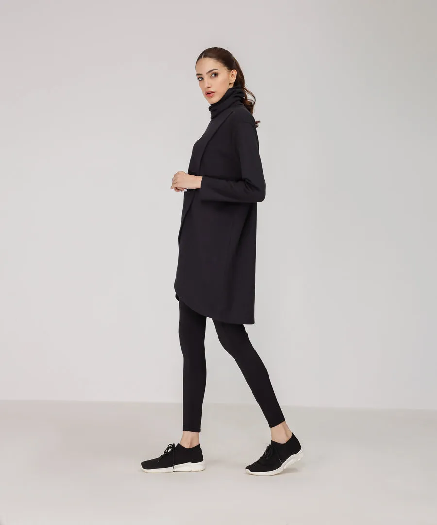 Women's Turtleneck Wrap Dress