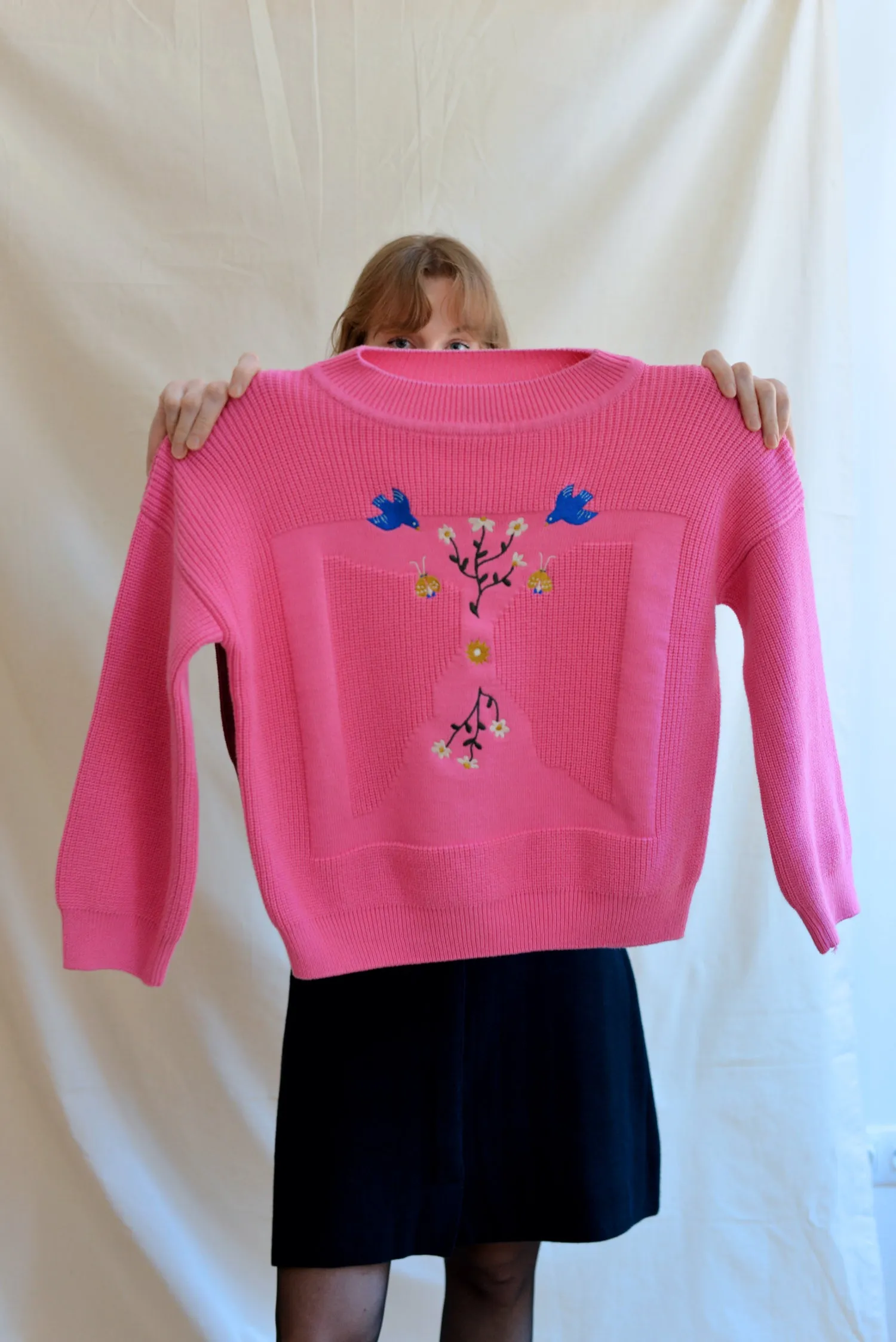 x Sarah Neuendorf collab MOA jumper lotus